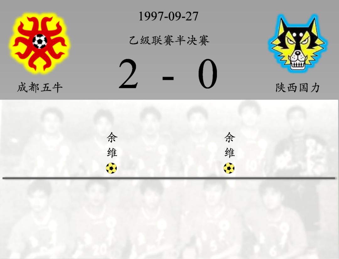 成都五牛07年冲超,1997年成都五牛