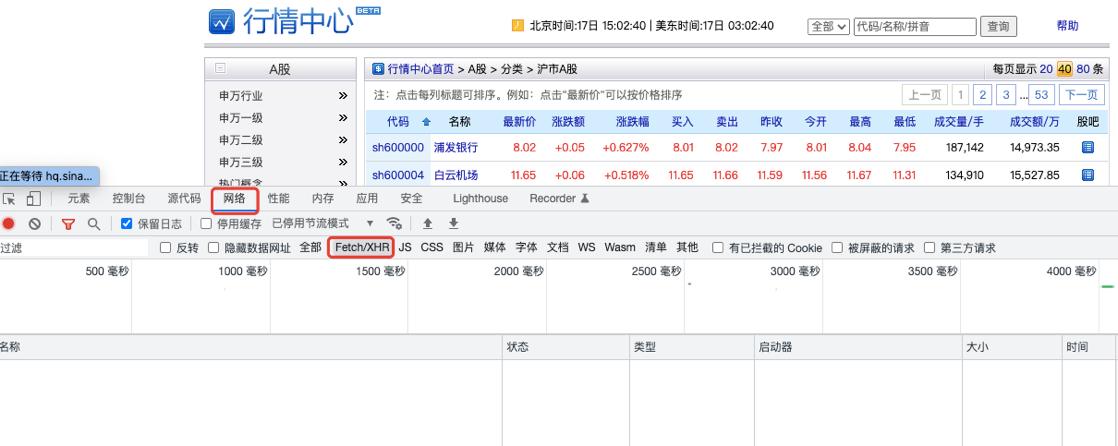 python抓取股市题材,批量爬取上市公司信息