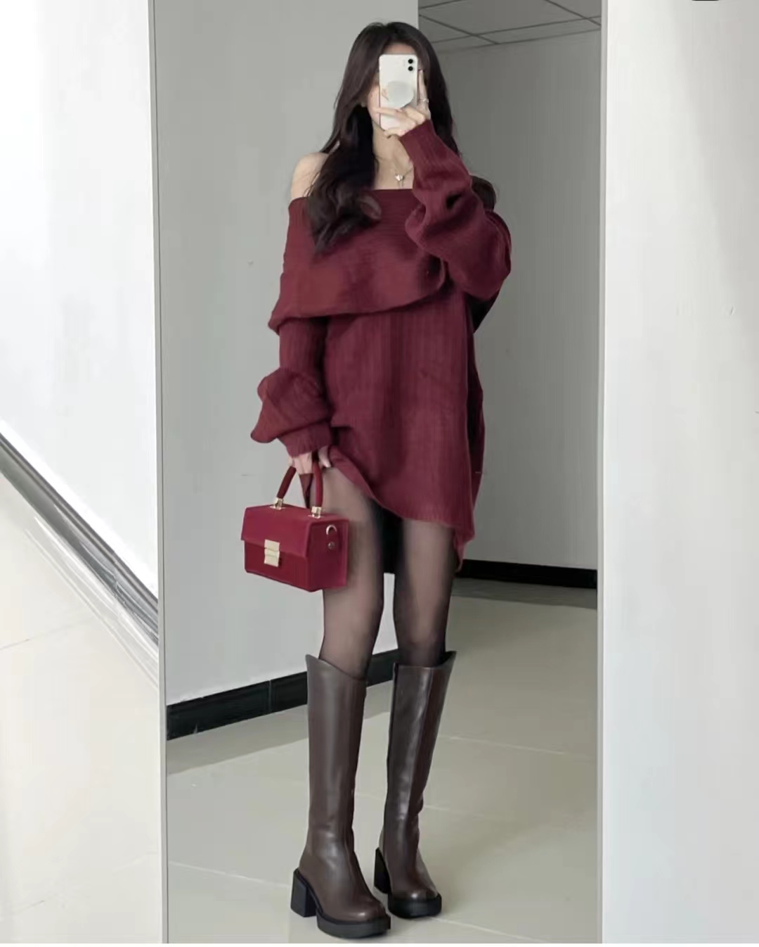 显高又显瘦的长筒靴,显瘦百搭又好看长筒宽靴