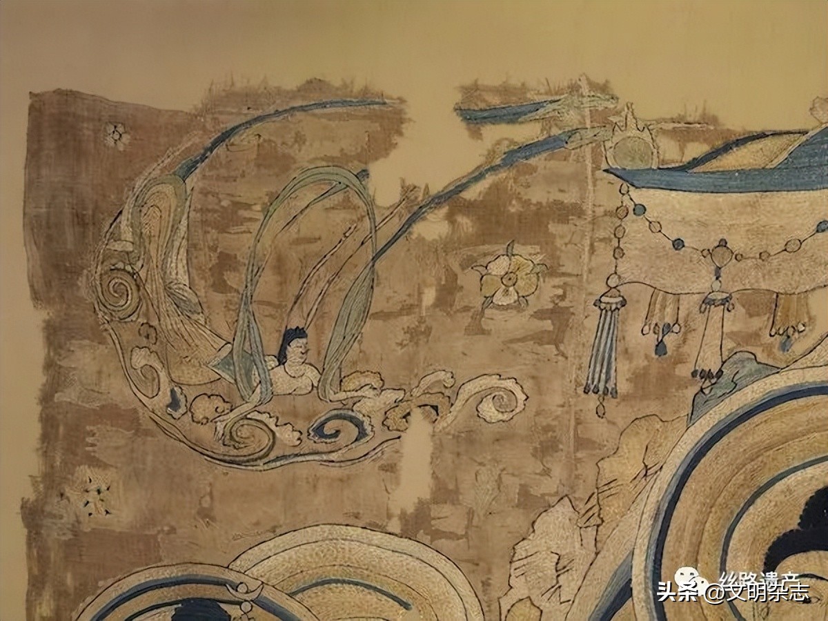 被斯坦因掠走的敦煌佛画,斯坦因敦煌大图