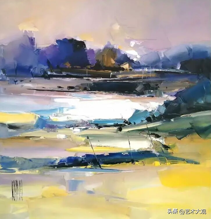 埃里克科佩尔风景油画作品欣赏,欧洲海滩风景油画作品欣赏