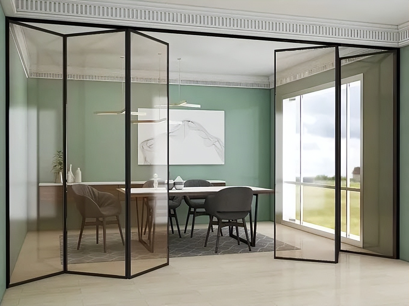 折叠门推拉门,卫生间折叠门