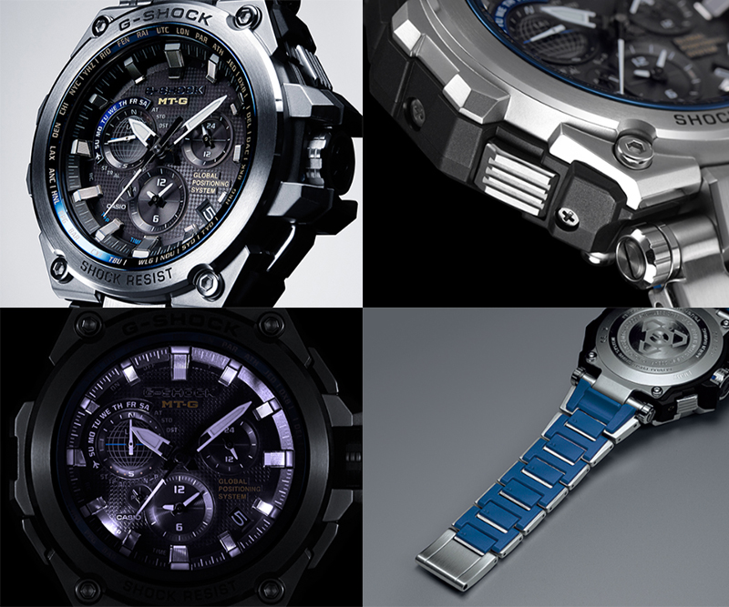 卡西欧gshock金属进化,卡西欧gshock黑金男表