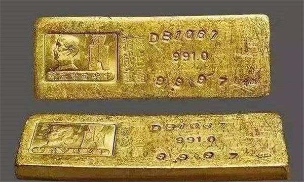 民国时期1根金条等于多少大洋,民国时期100根金条兑现多少块银元