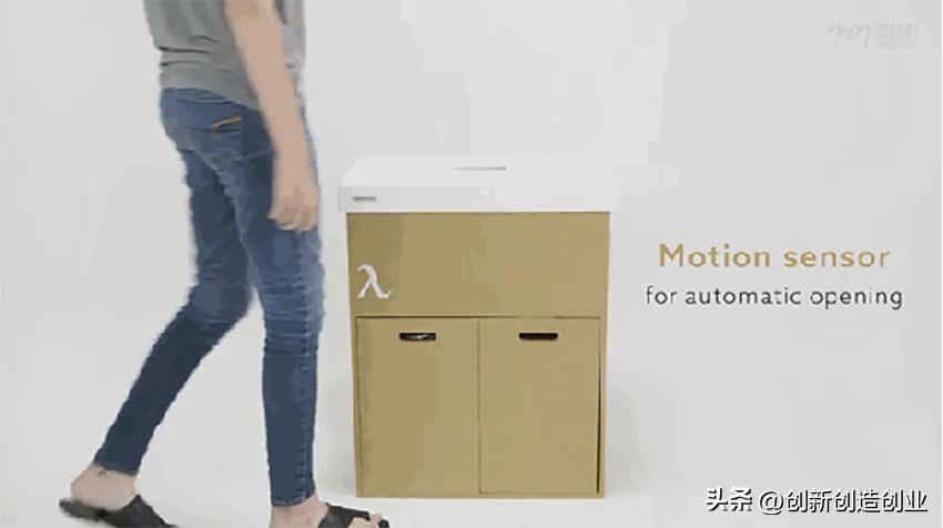 创意分类垃圾桶设计图,我的创意分类垃圾桶设计说明