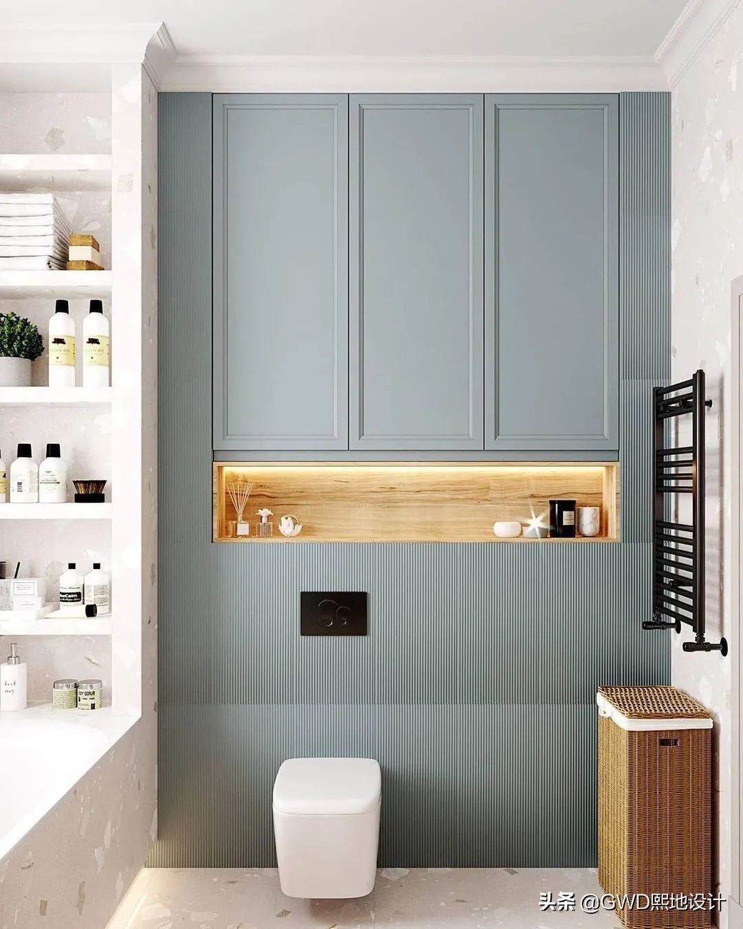 最美卫生间装修效果图,2021最火卫生间设计效果图