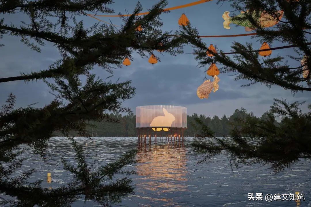 【荐筑】竞赛三等奖丨扬州小调：扬州三湾公园建筑设计/立木设计