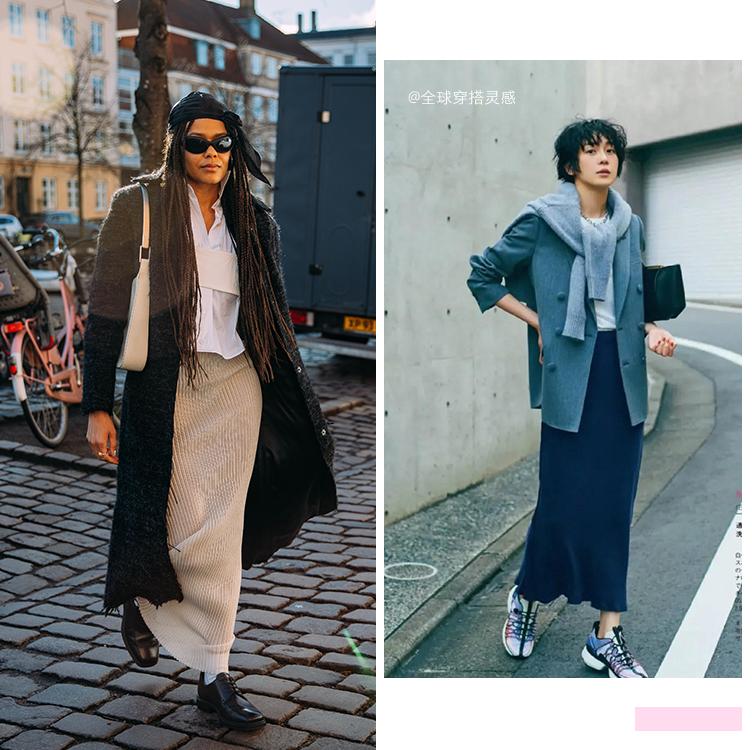 半裙秋冬款裙子,秋冬流行裙子2020