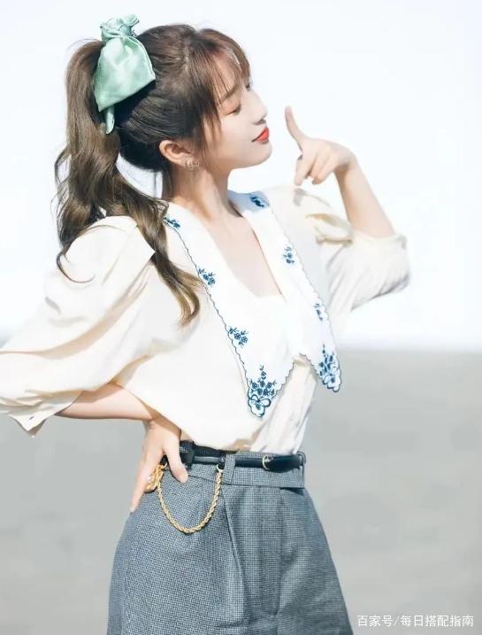 学生党怎么扎头发好看短发12-14岁,偏短发的女生怎么扎头发才好看