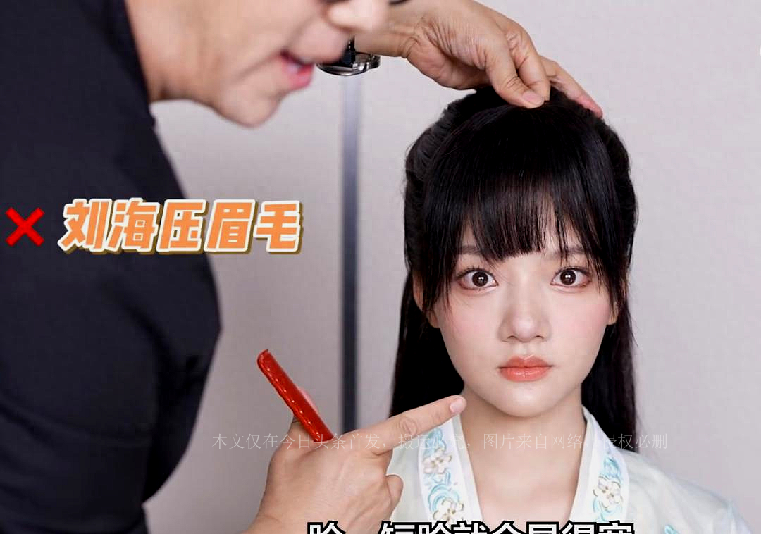 谁的鬓角能扎到后脑勺，古装剧中这种鬓角，到底是哪个老6发明的