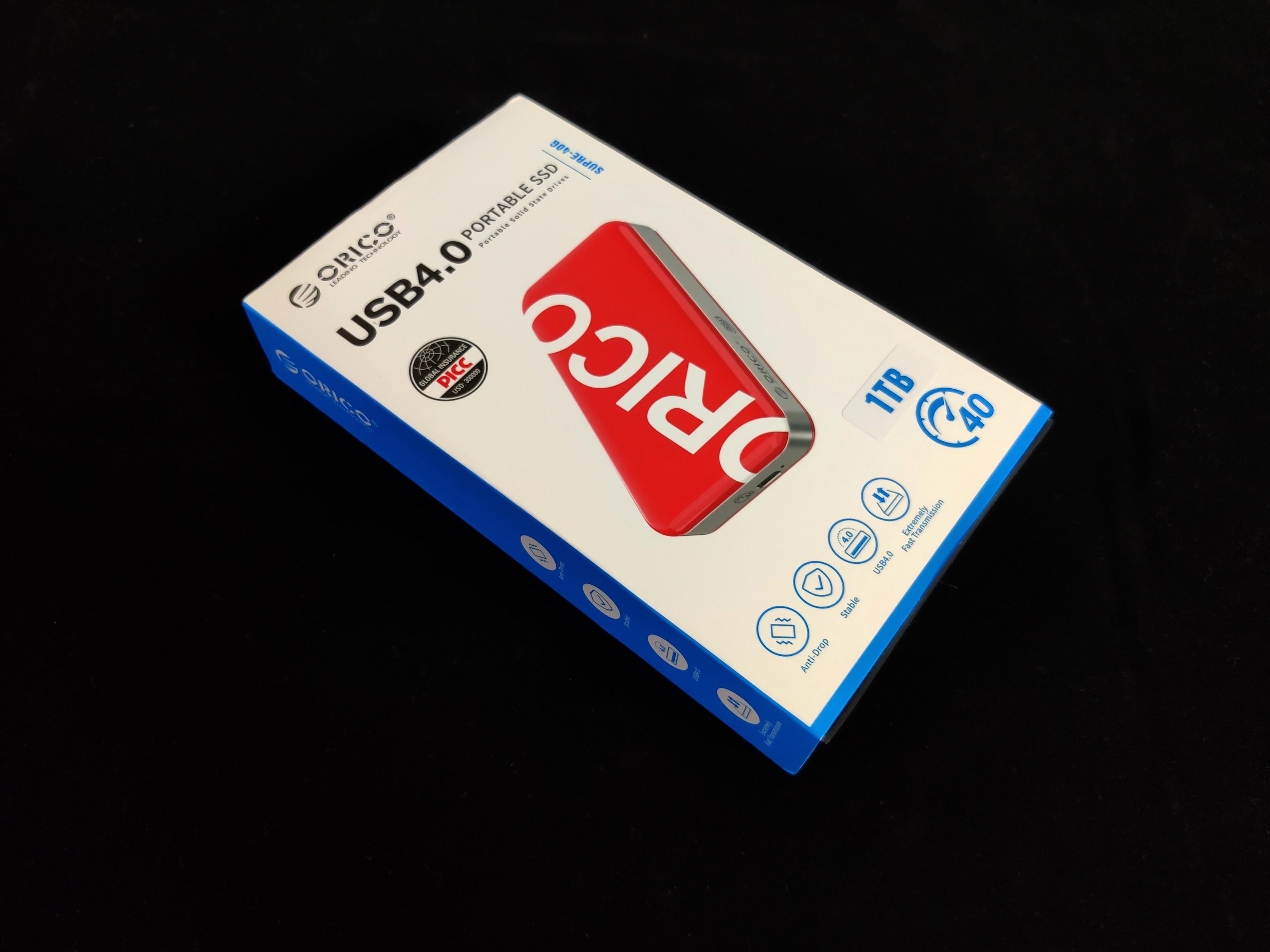 解决存储容量与传输速度焦虑——ORICOSUPRE-40G移动固态硬盘体验