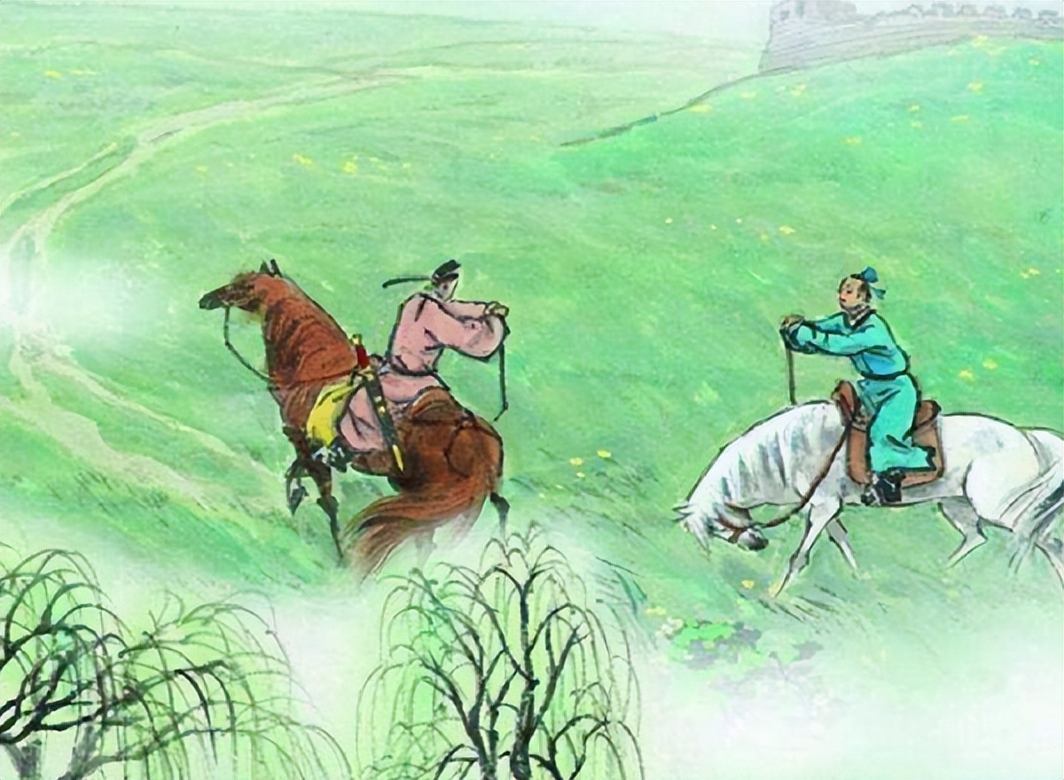 离离原上草一岁一枯荣原诗,离离原上草原诗