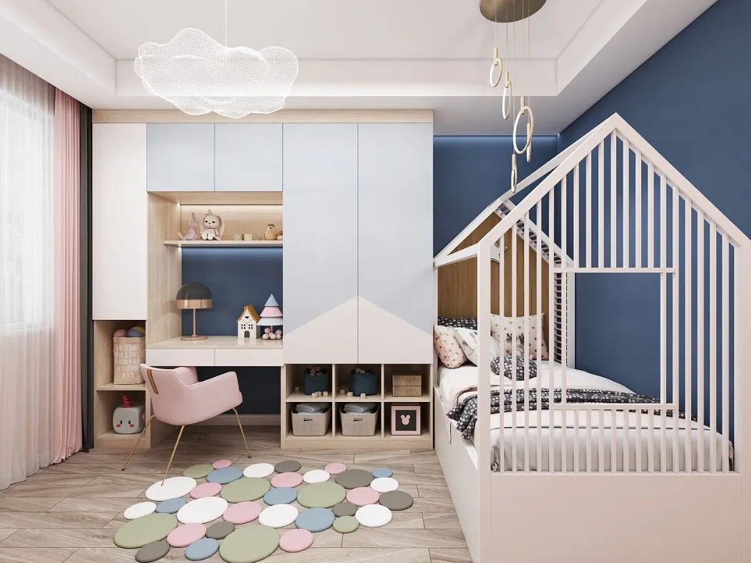 儿童房就要这样装,儿童房这样装修太美了