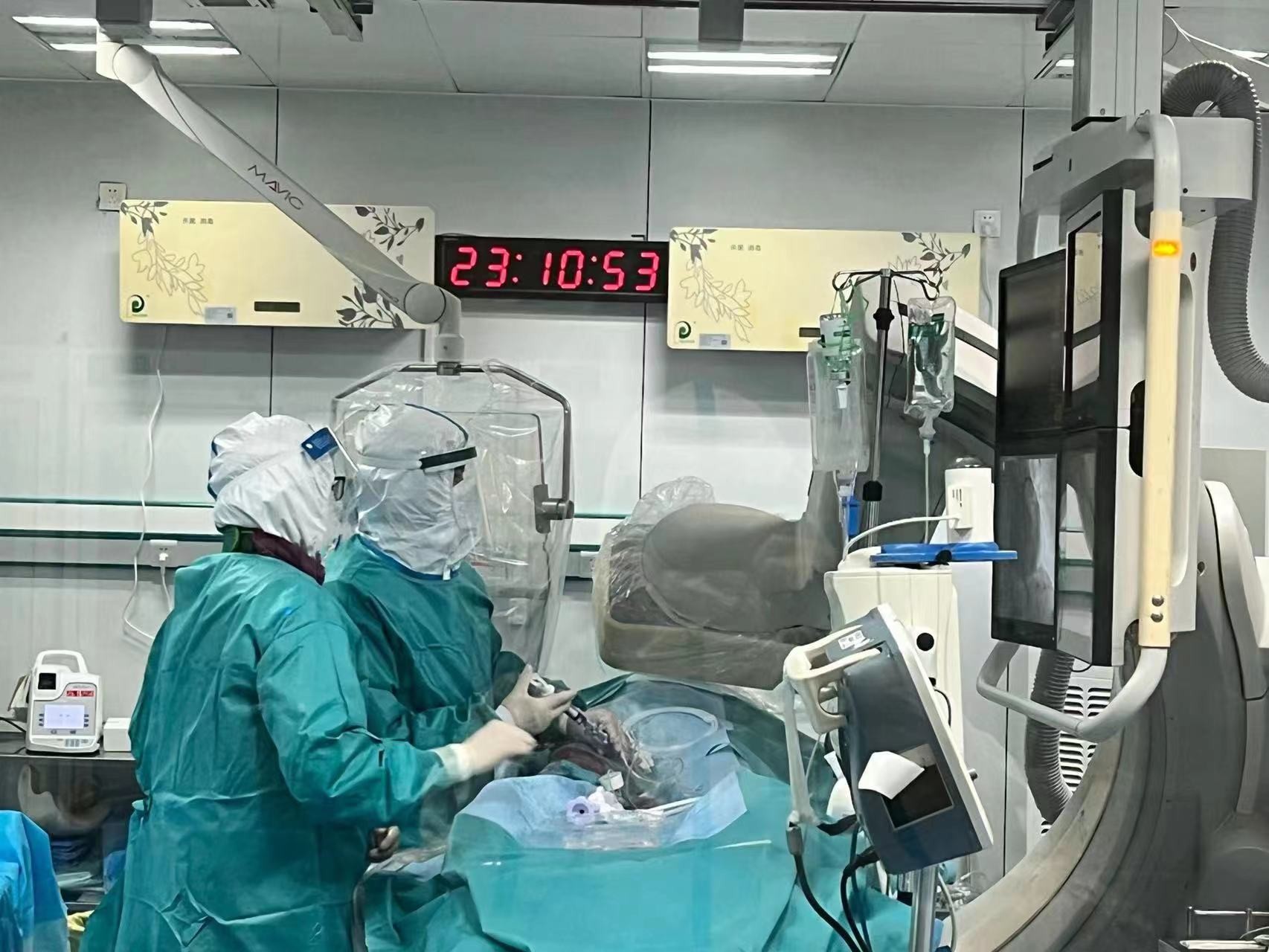 医院成功抢救心肌梗死患者纪实,胸痛中心成功救治患者