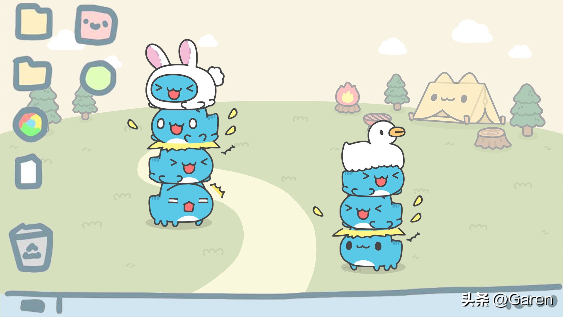 《屏幕猫虫咖波》：一款相当可爱的桌面宠物软件