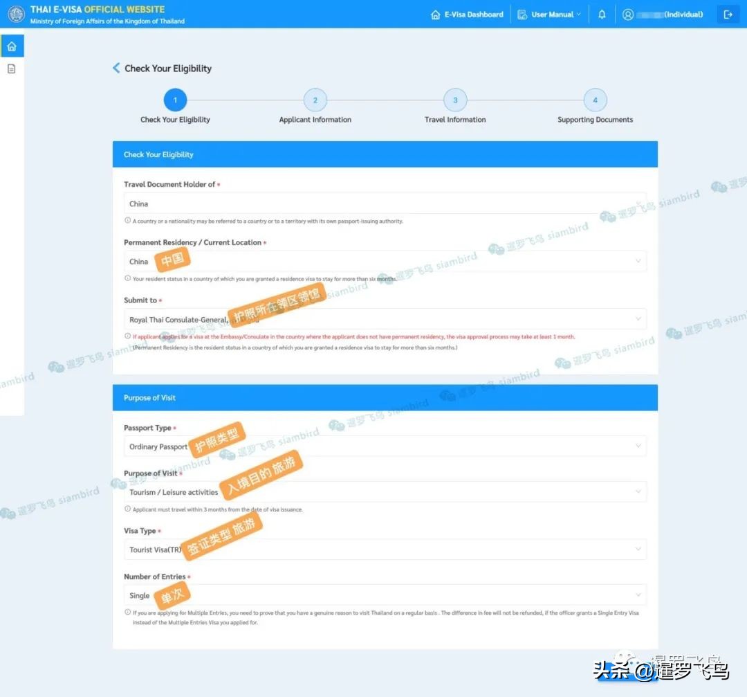 泰国游落地电子签证,泰国60天旅游签证电子签怎么发放