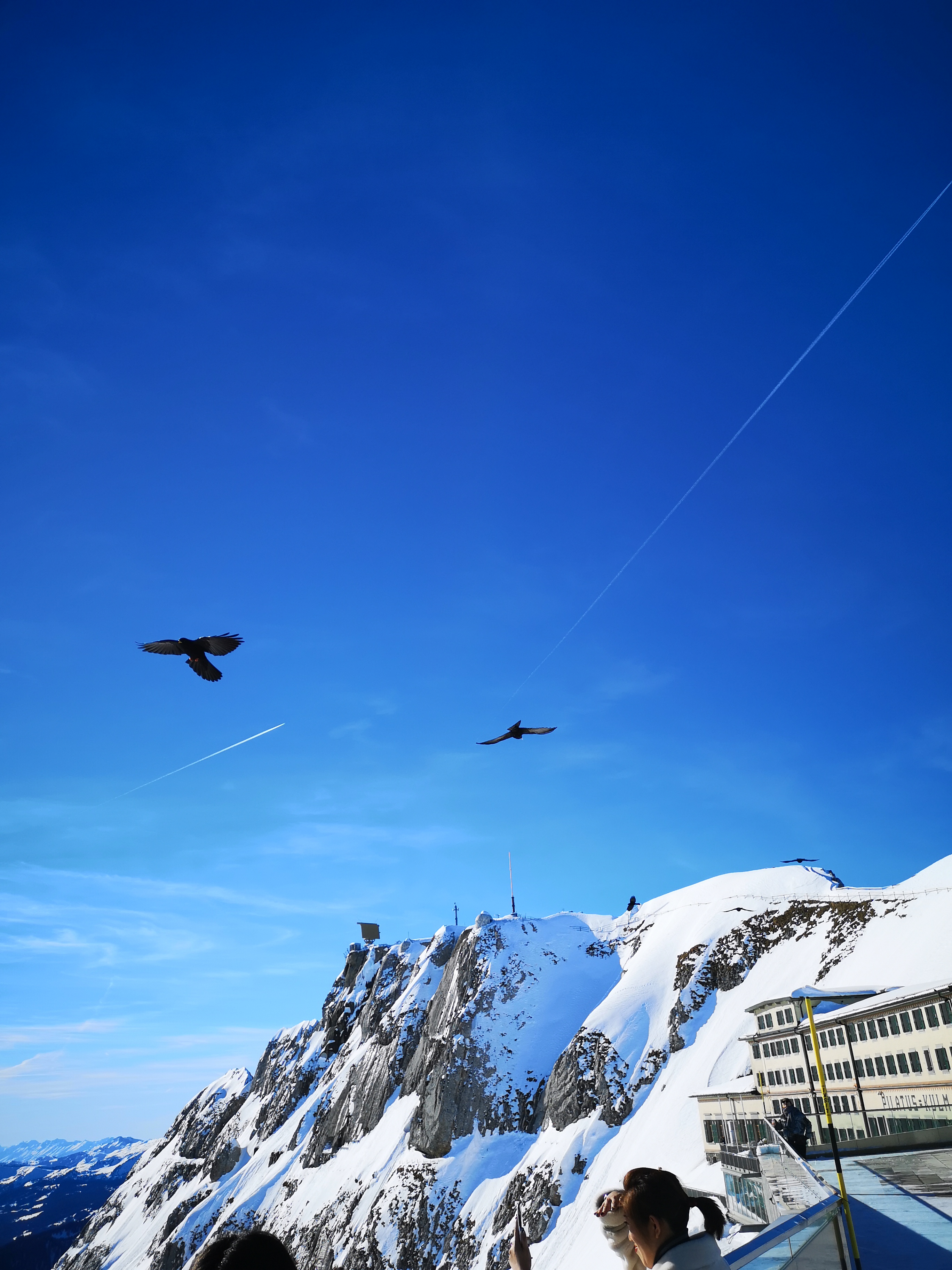 瑞士雪山上的星空,雪山上的惬意生活