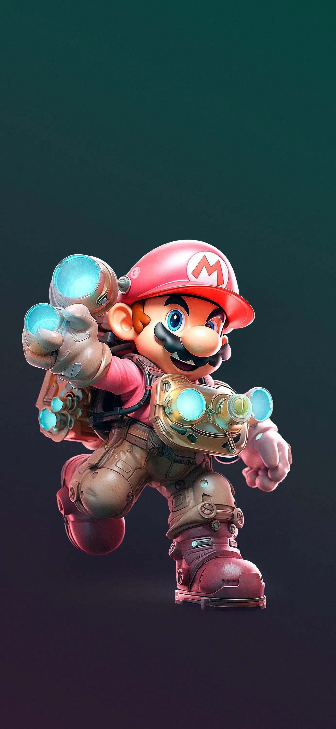 探险家玛里奥苹果超清套图手机壁纸分享啦！