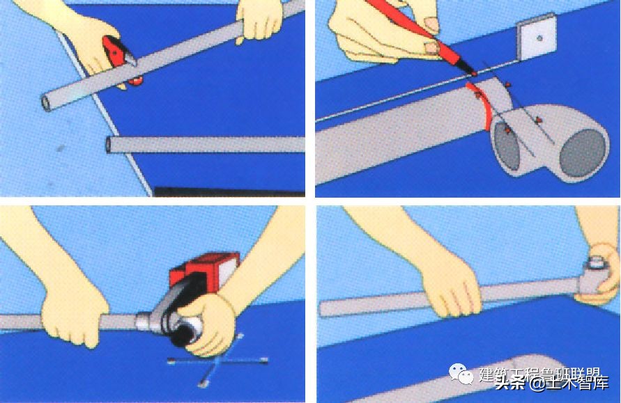 管道吊模施工的标准做法,背压式汽轮机蒸汽管道连接标准