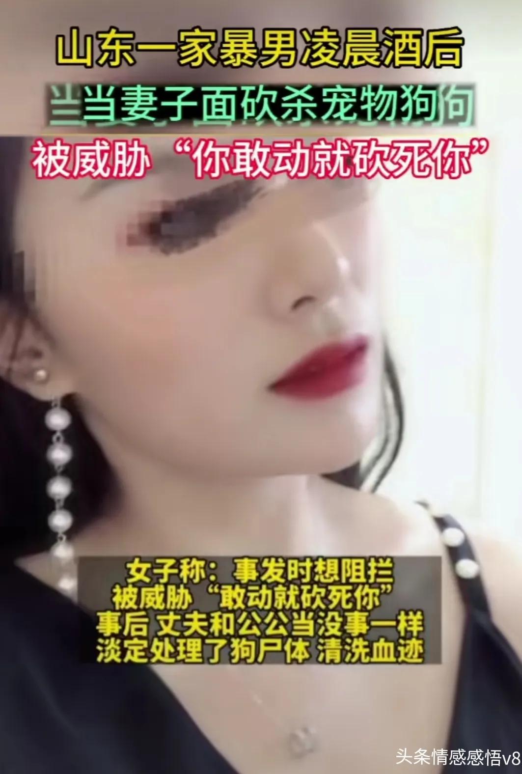 山东家暴男砍死宠物狗不打吗,山东一家暴男当妻子面砍死宠物