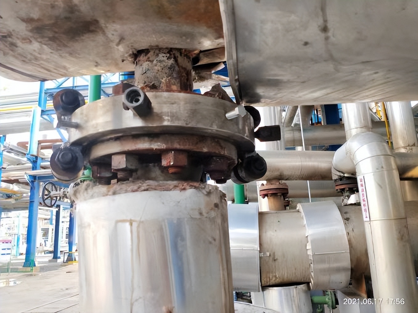 法兰金属垫片渗漏如何处理,法兰垫片泄漏的处理