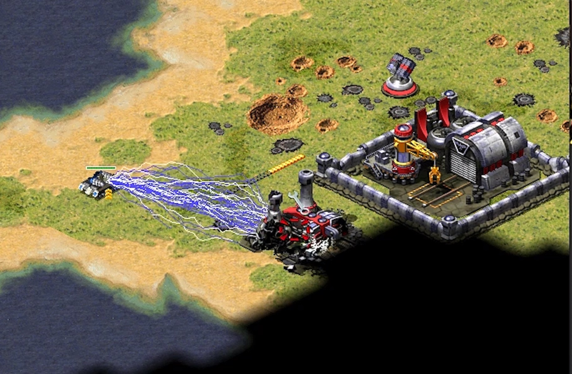 红警2心灵终结焚风单位介绍,红警不同国家有哪些不同的单位