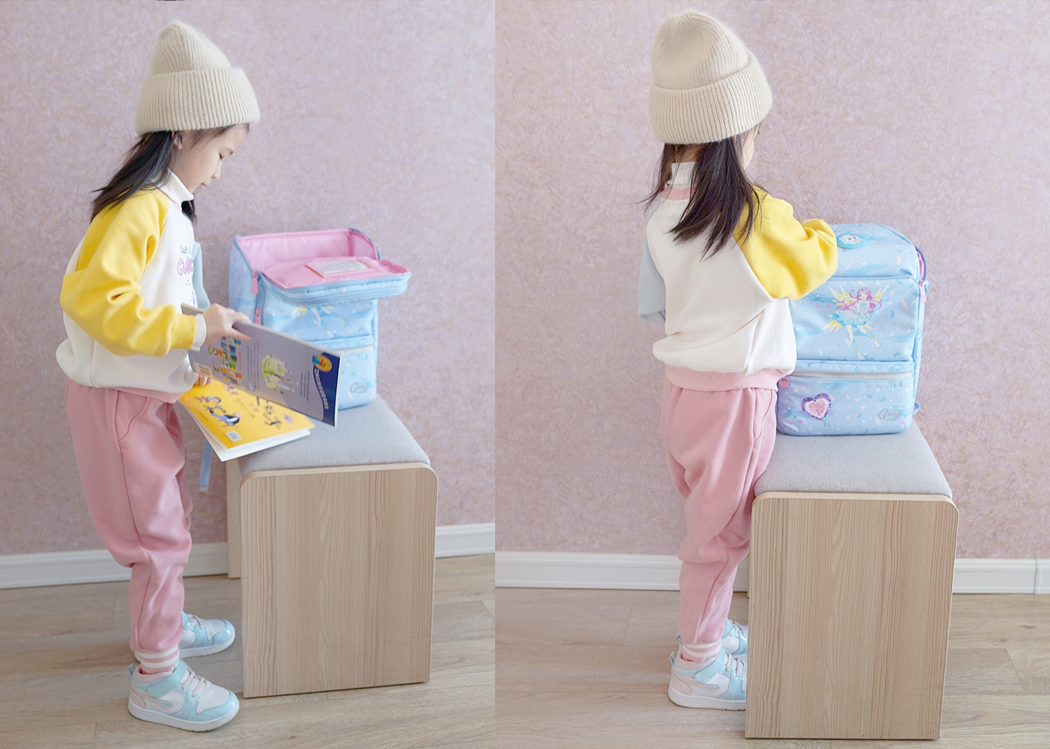 小学生一周穿搭秋冬季女,小学生一周的穿搭冬季