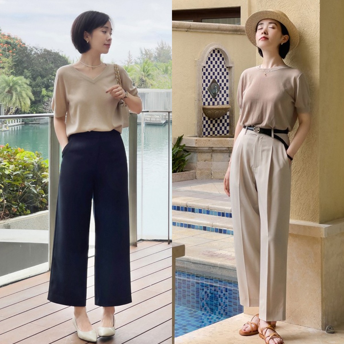 上班族小西裤穿搭,上班族的西裤