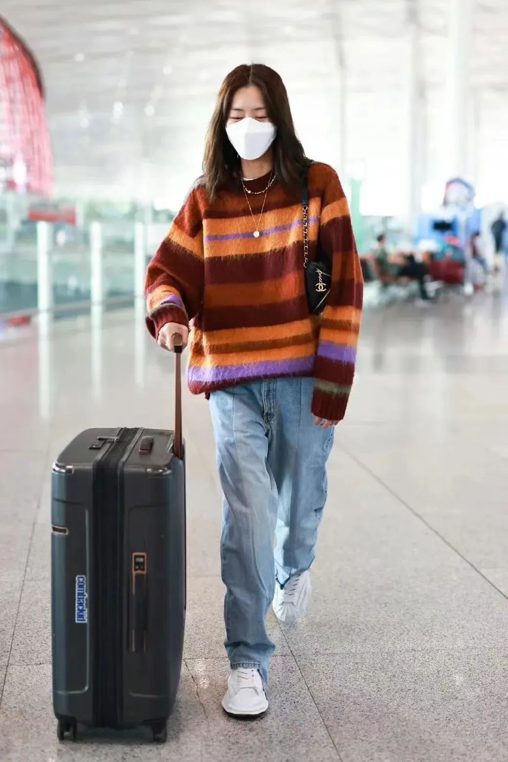 今年好看的毛衣穿搭,今年漂亮毛衣套装