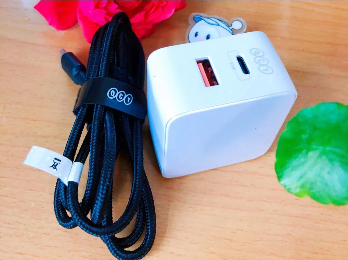 qcy40w氮化镓快速充电器,氮化镓小方块65w充电器