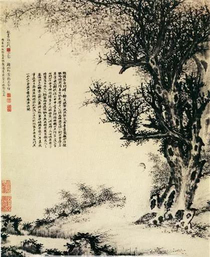 花鸟山水古画图片大全,中国名画山水画花鸟画