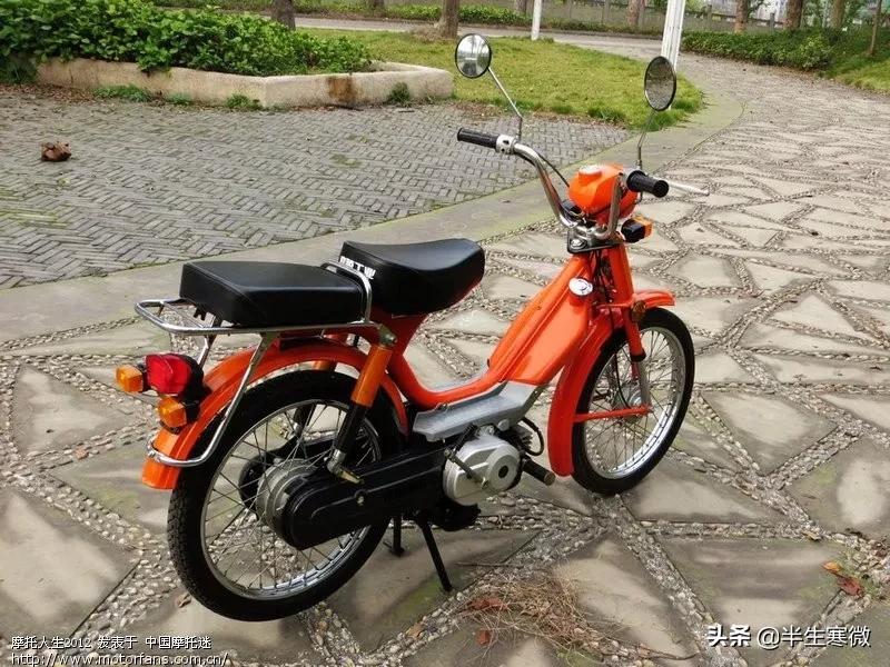 90年代的嘉陵50cc摩托车,嘉陵50二冲程摩托车