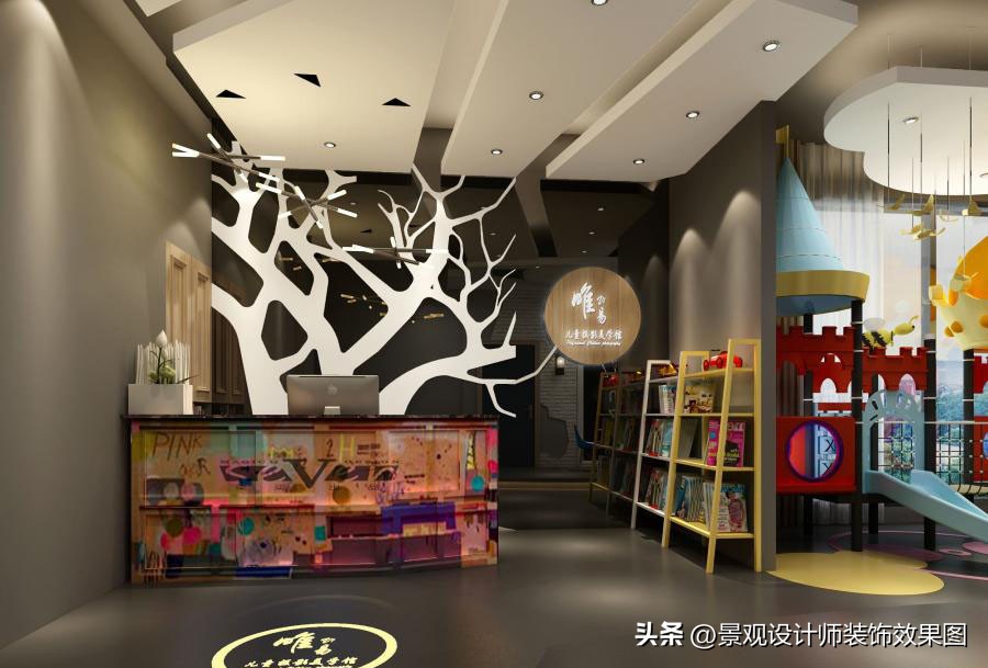 婚纱影楼设计效果图,影楼儿童照设计