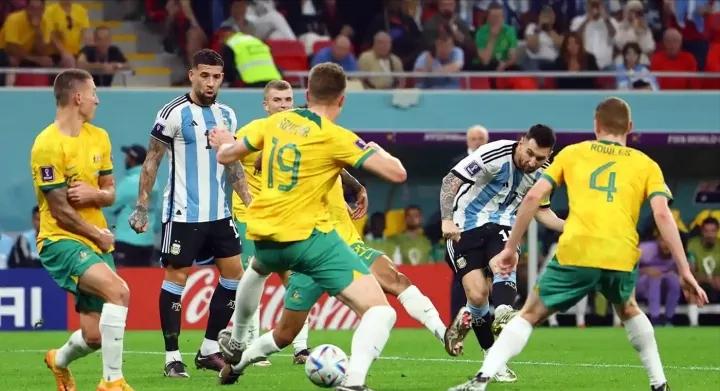 梅西1-8决赛,梅西8分之一决赛进球