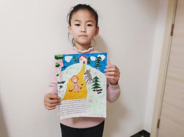 渭南高新区教育文体局：阅读童话故事巧绘童话世界