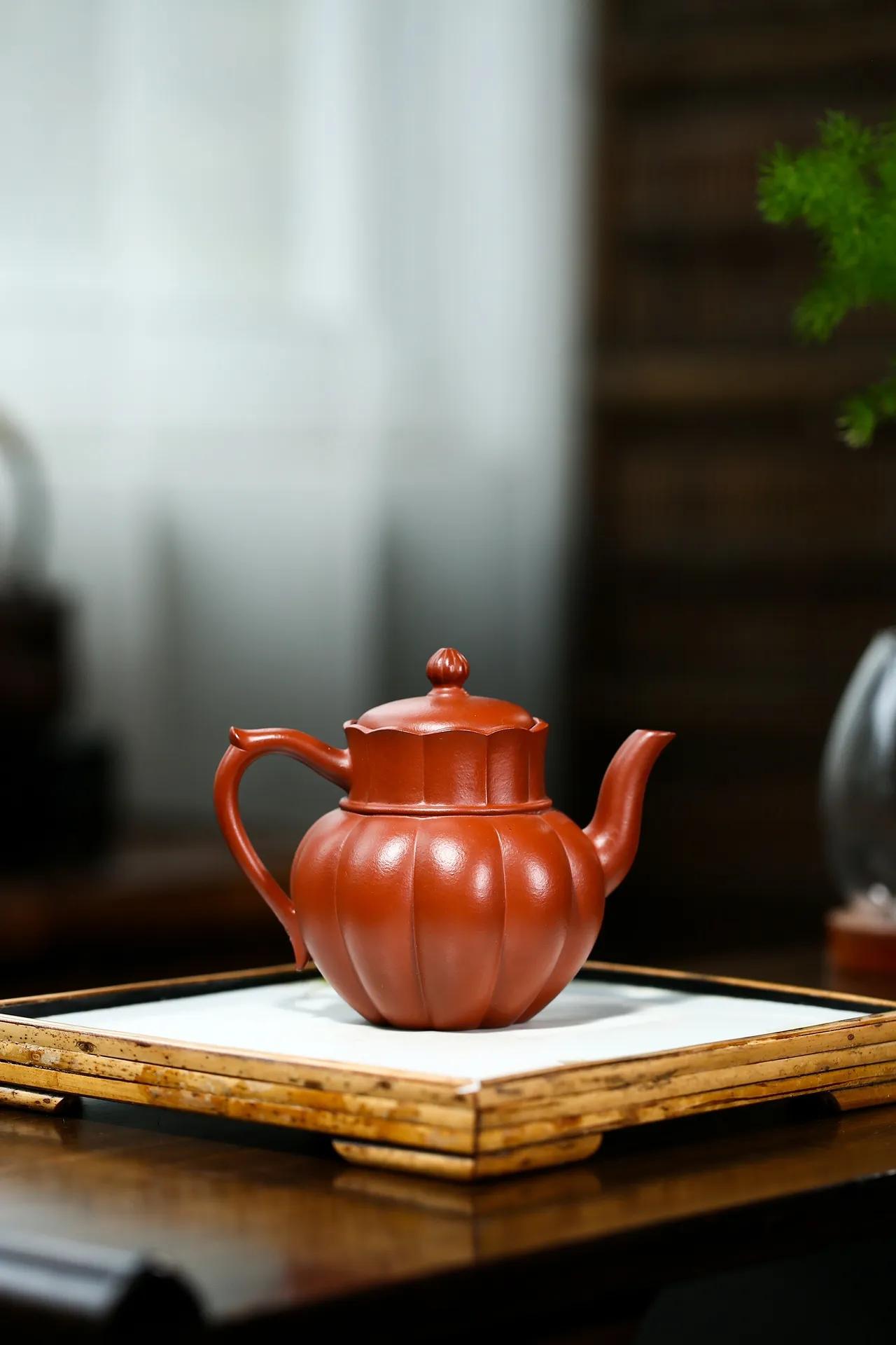 僧帽紫砂壶型,莲花僧帽紫砂壶