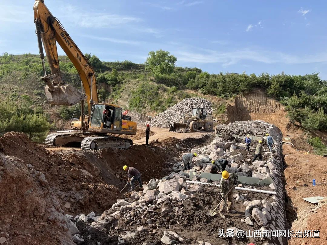 防洪减灾水土保持！沁源县城西山小流域综合治理项目有序推进