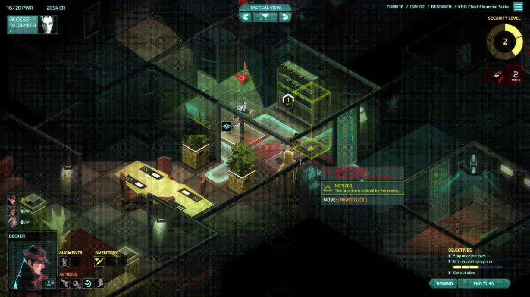 《隐形公司》：八年前出品的回合制潜行游戏教科书