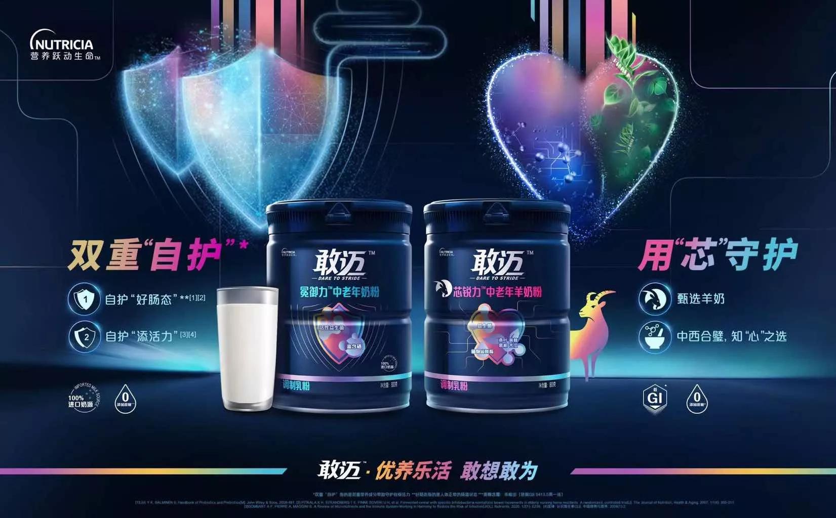 达能敢迈中老年成人奶粉800g,达能敢迈中老年奶粉测评