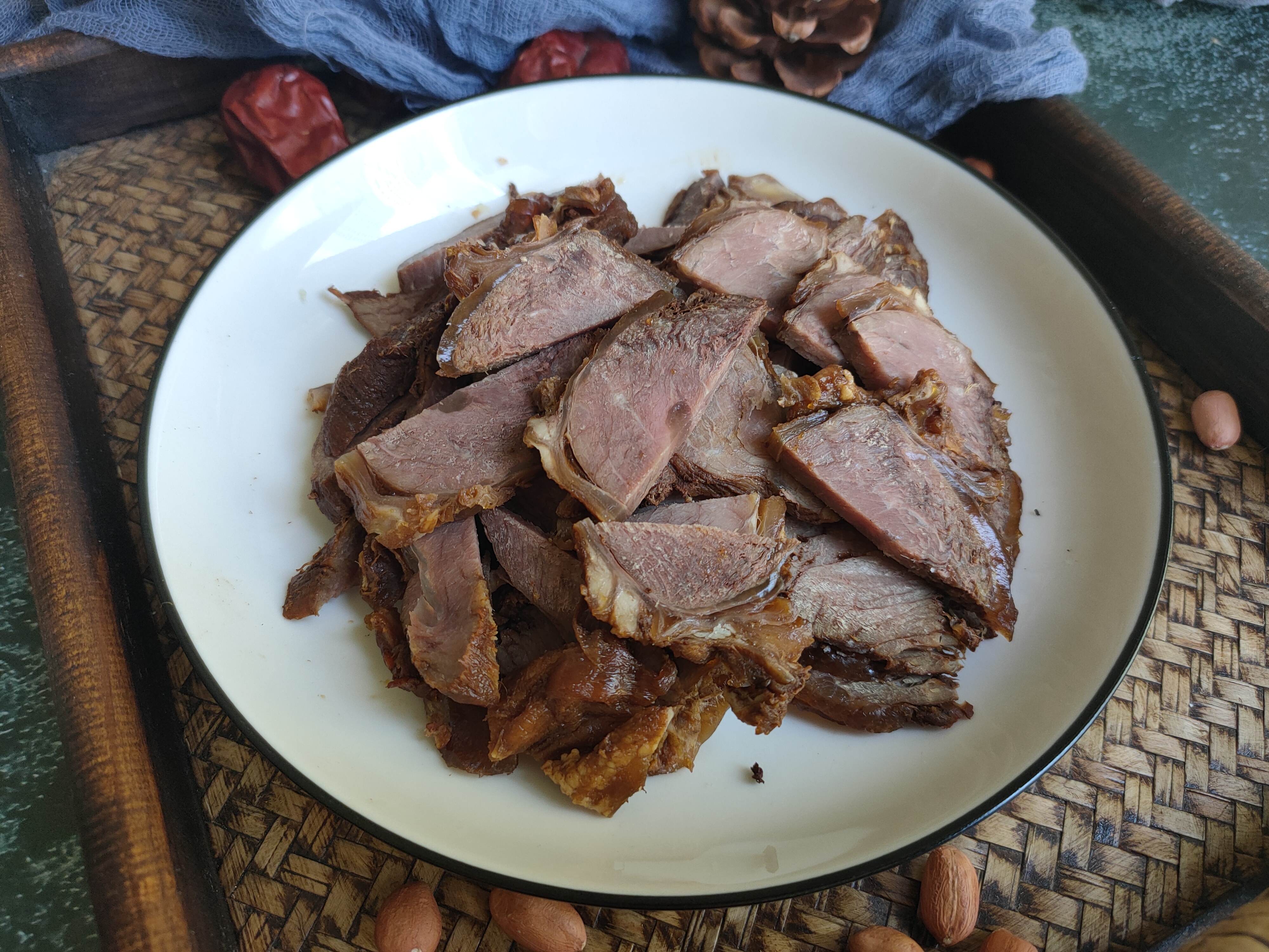 在家做酱牛肉为什么散花,做酱牛肉咋去腥