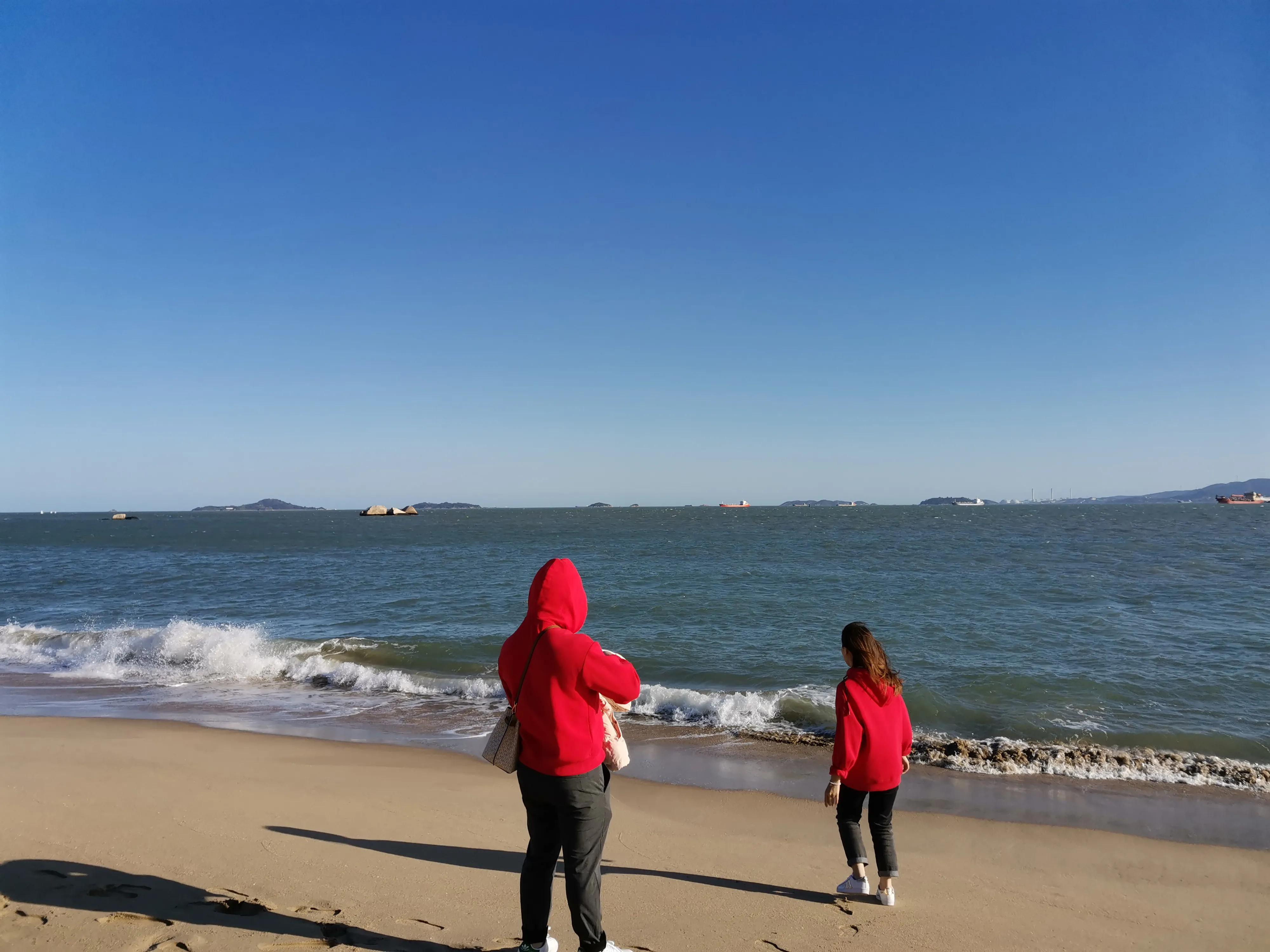 厦门的蓝天白云大海,厦门的海厦门的天空