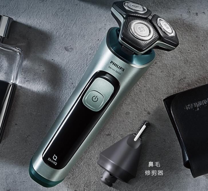 飞利浦开始“发力”！5系旗舰剃须刀降价+赠吹风机，9W黑科技加持