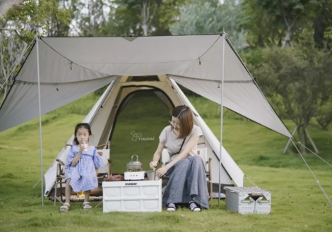 vidalido维达利多露营帐篷,家庭3-4人露营帐篷推荐维达利多