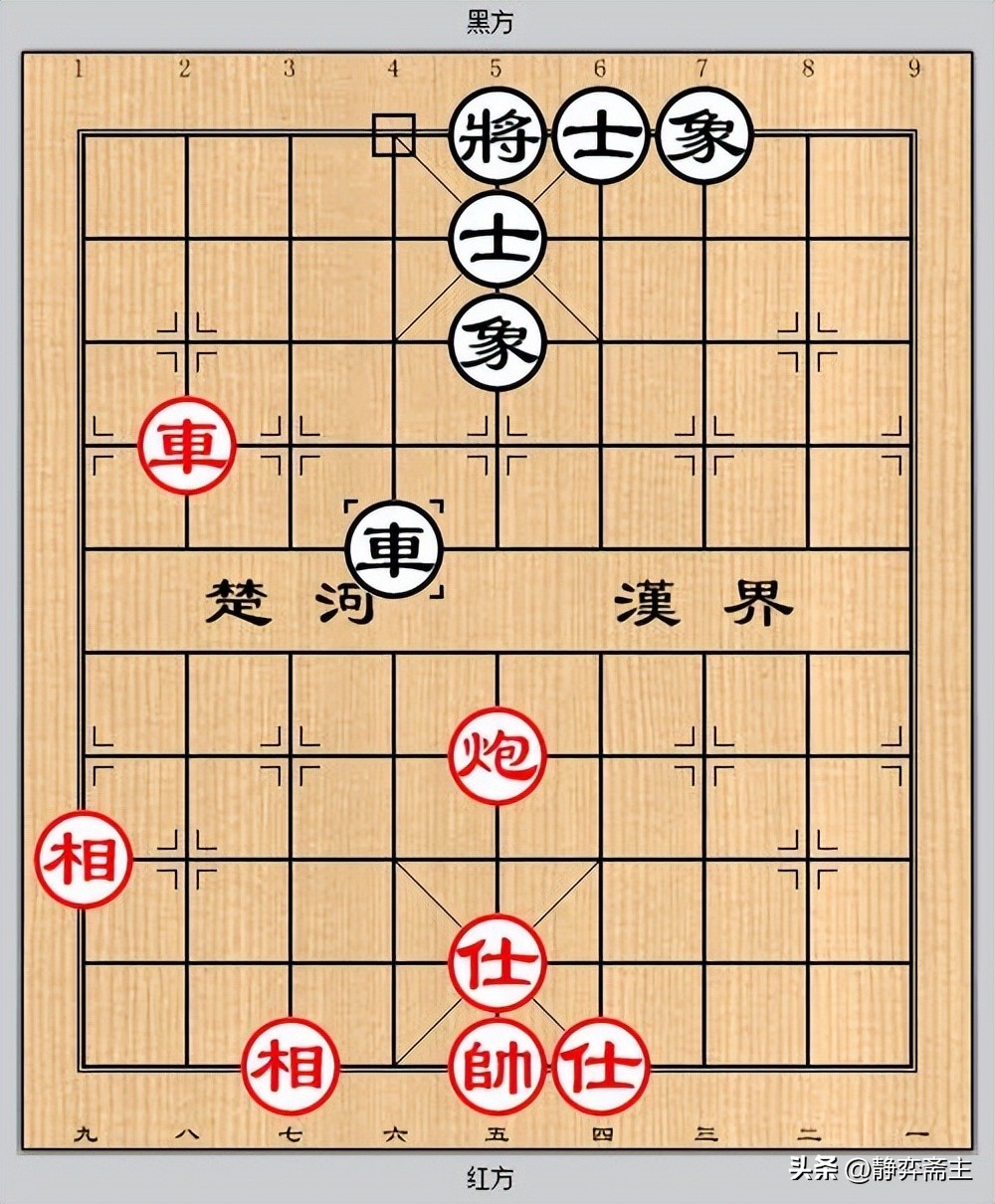 单车士守和车单兵定式,单车士象全守和炮车的定式