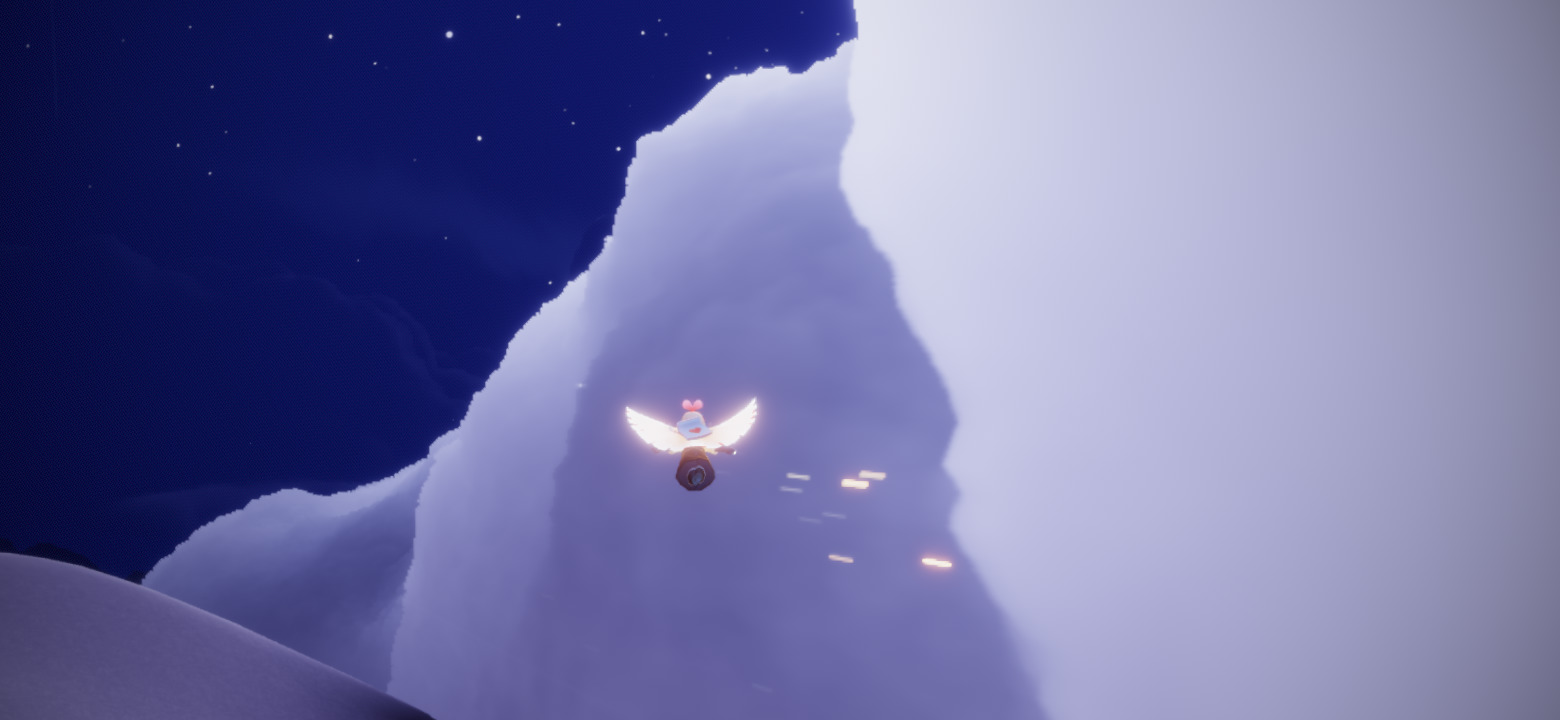 光遇紫色的月亮,光遇紫蓝月打卡教程