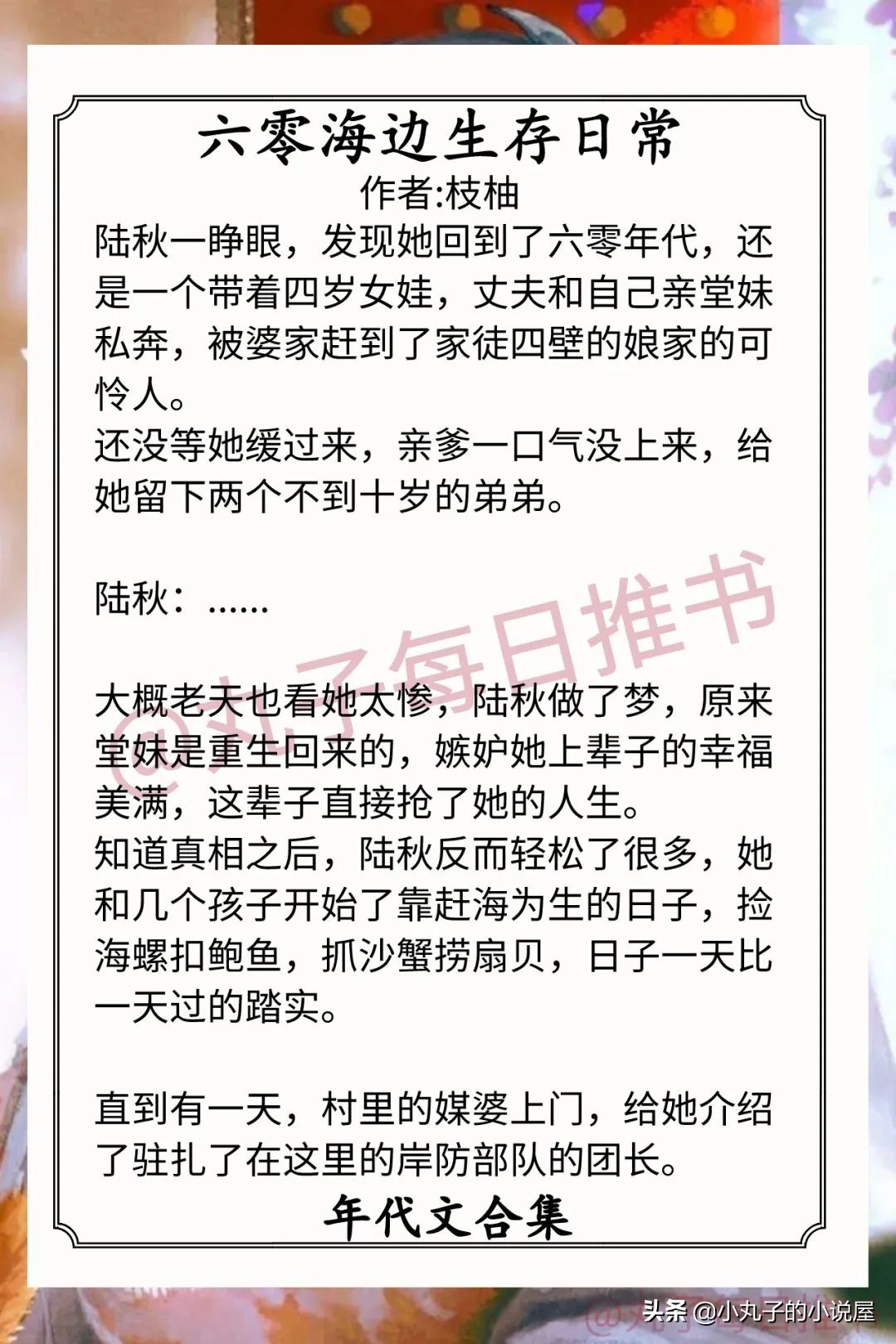 强推年代文合集十四,年代文高质量推荐后妈