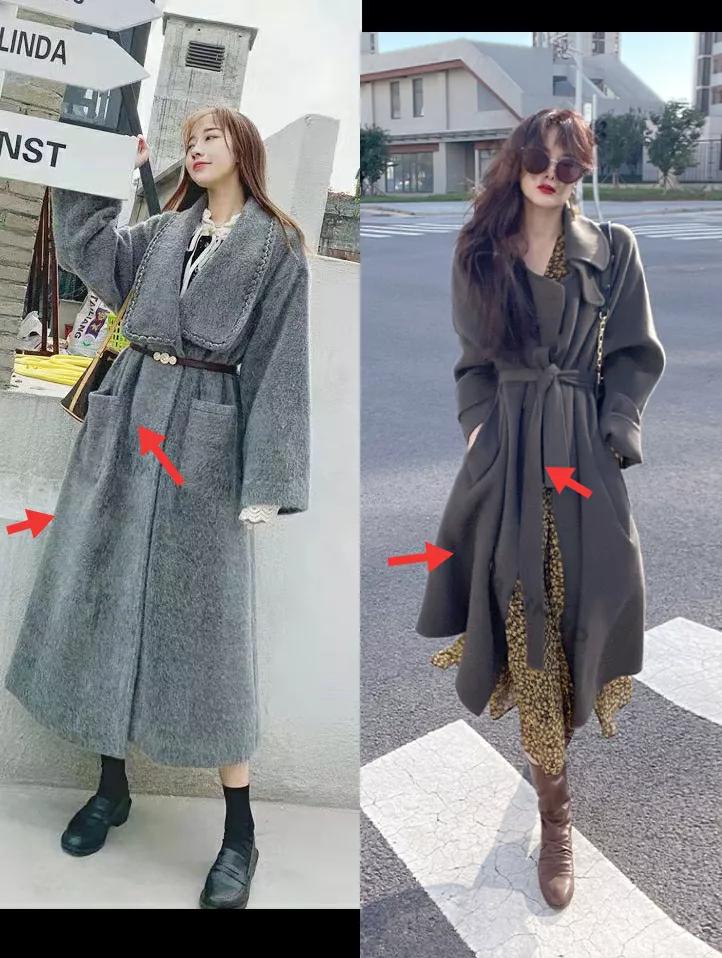 惊艳穿对灰大衣化身韩剧女主角,惊艳的女人韩剧穿衣搭配