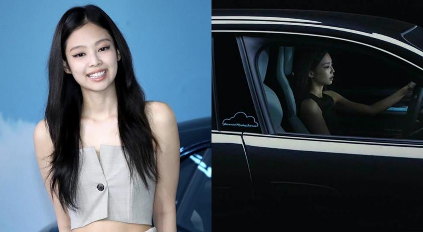 jennie保时捷联名视频,jennie同款保时捷