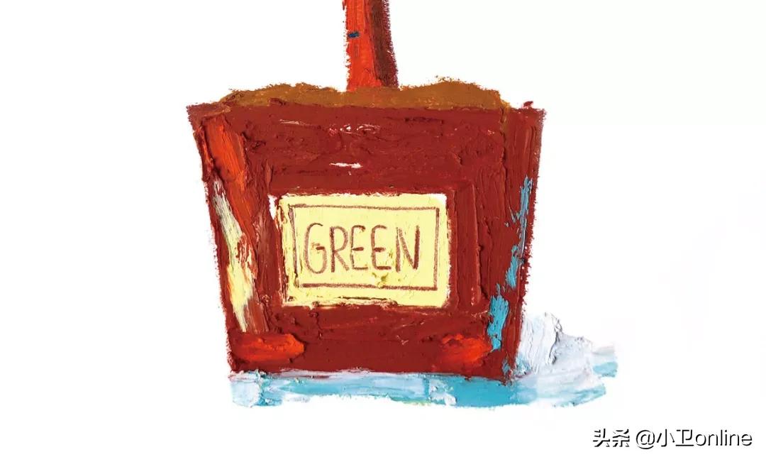 油画棒森系小清新插画教程,油画棒教程简单新手插画