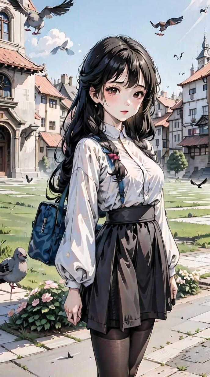 ai二次元美女壁纸真人,ai二次元壁纸超清美女